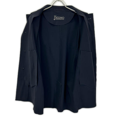 HERNO Stand-collar water-repellent coat coat