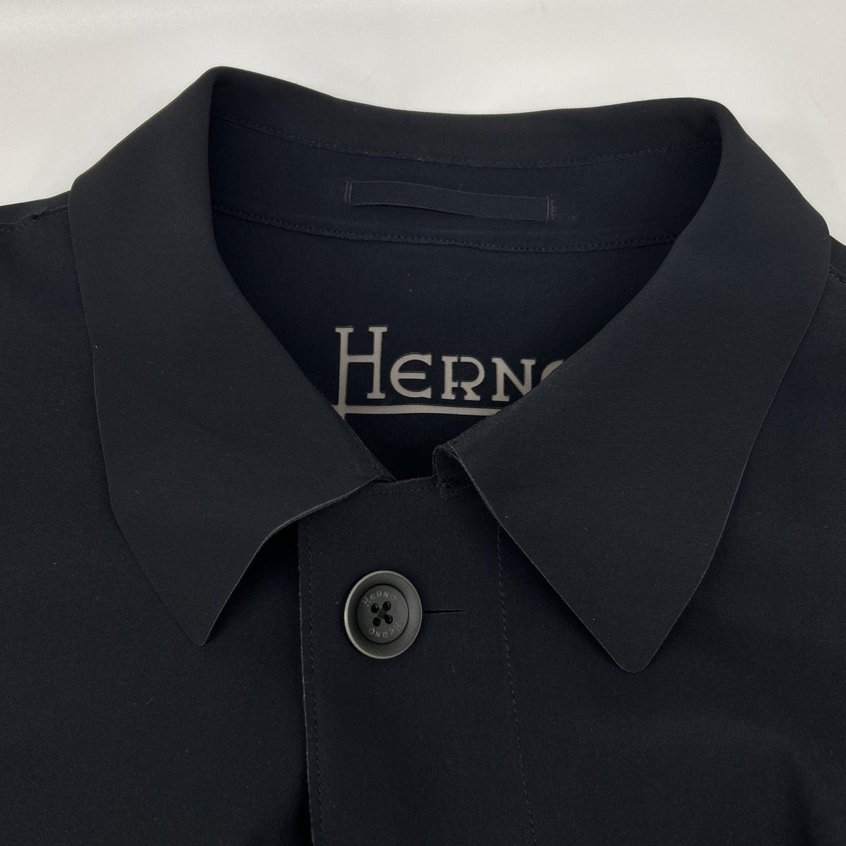 HERNO Stand-collar water-repellent coat coat