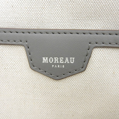 MOREAU PARIS モローパリ 美品 NEW ST.LOPEZ TOTE ZIP M GYNA トートバッグ レディース グレー 25年製 トートバッグ