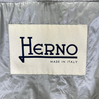 HERNO ヘルノ CA0163D グレー カシミヤ×ダウン コンビネーション コート コート
