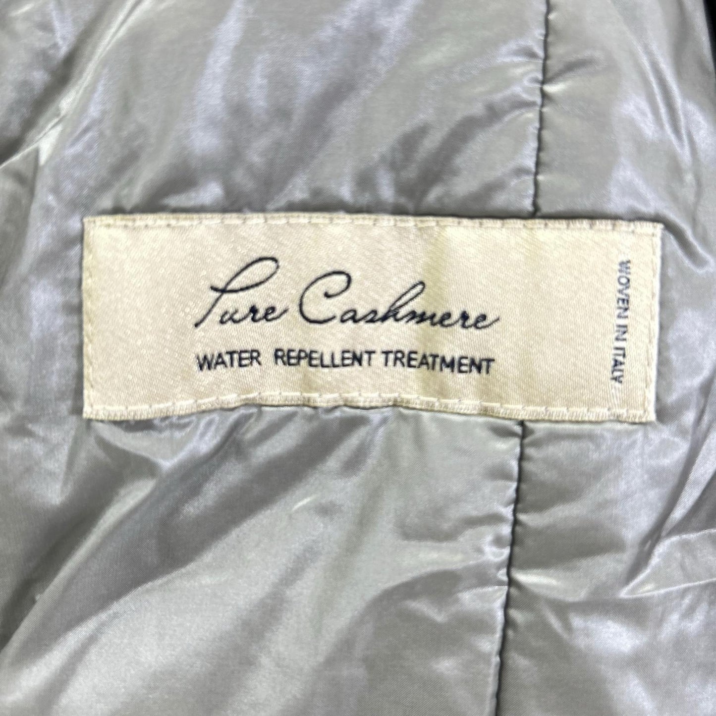 HERNO ヘルノ CA0163D グレー カシミヤ×ダウン コンビネーション コート コート