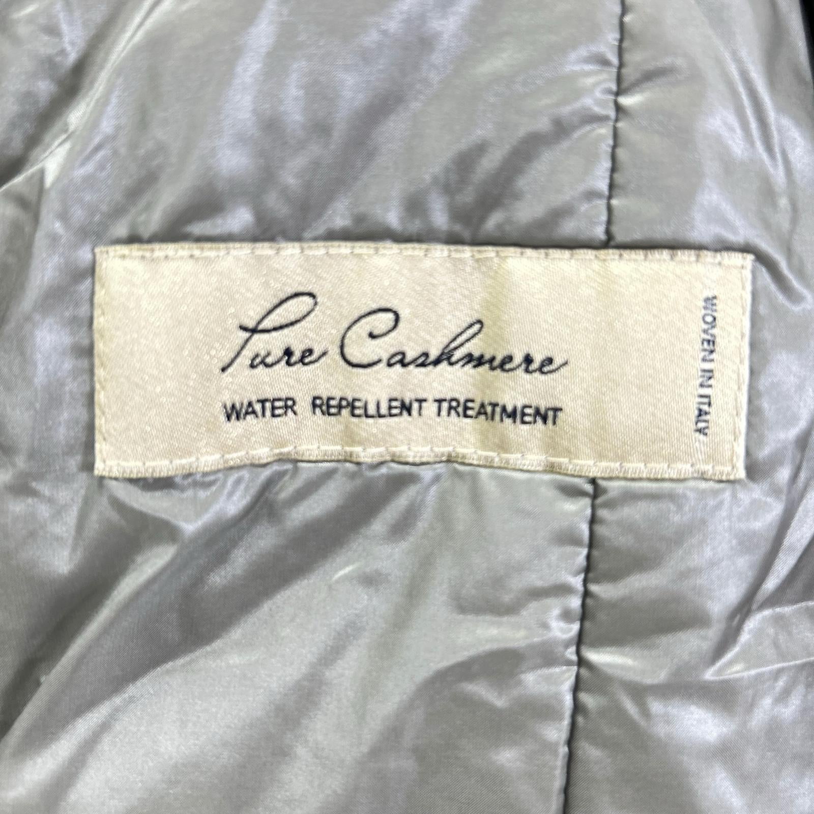 HERNO ヘルノ CA0163D グレー カシミヤ×ダウン コンビネーション コート コート