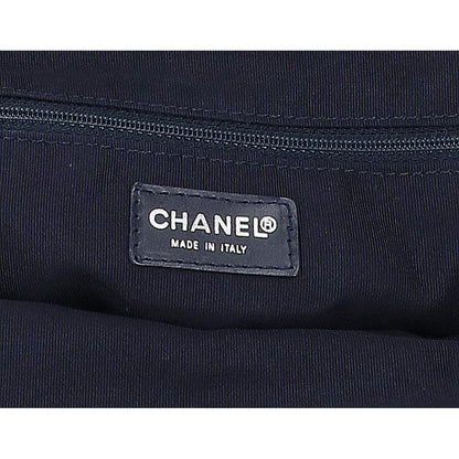 CHANEL シャネル 7番 ココマーク フラワー キャンバス がま口 トートバッグ