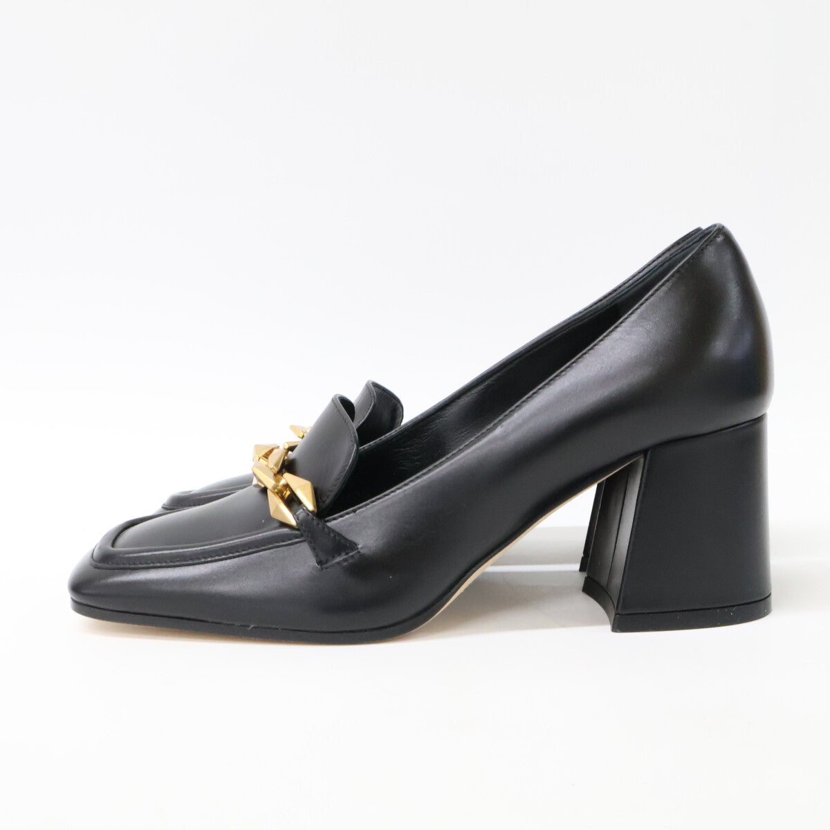 JIMMY CHOO ジミーチュウ 【新品同様】DIAMOND TILDA チャンキーヒール パンプス シューズ