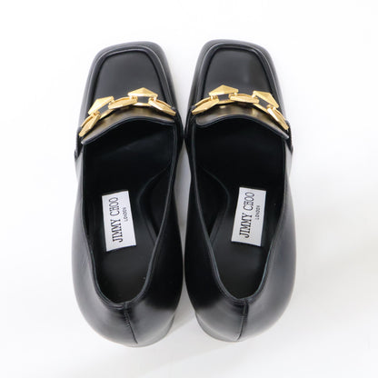 JIMMY CHOO ジミーチュウ 【新品同様】DIAMOND TILDA チャンキーヒール パンプス シューズ