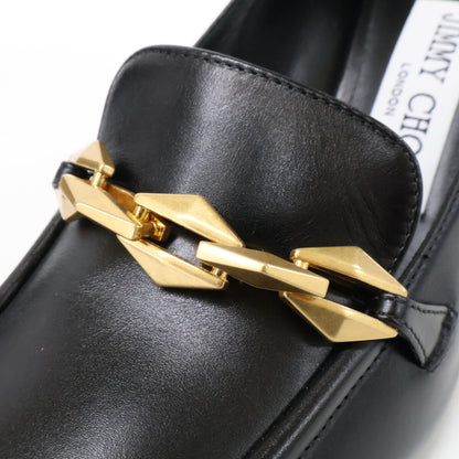 JIMMY CHOO ジミーチュウ 【新品同様】DIAMOND TILDA チャンキーヒール パンプス シューズ