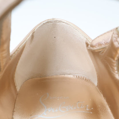 CHRISTIAN LOUBOUTIN クリスチャンルブタン 【美品】MISS JANE ミスジェーン チャンキーヒール パンプス シューズ