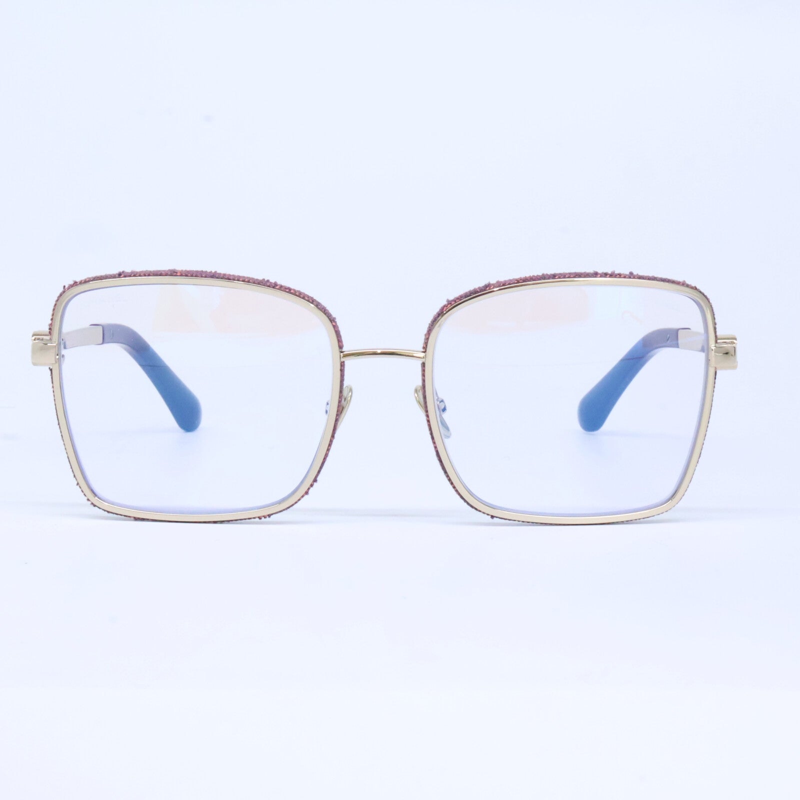 CHANEL シャネル 2219-S c.418/SB デニム/メタル スクエアシェイプ アイウェア 眼鏡