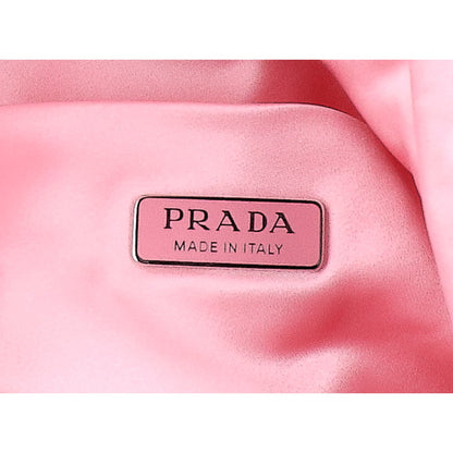 PRADA プラダ 1NK063_2G6B_F0442 ウィッシュ シルクダッチェス ドローストリング ポーチ ハンドバッグ