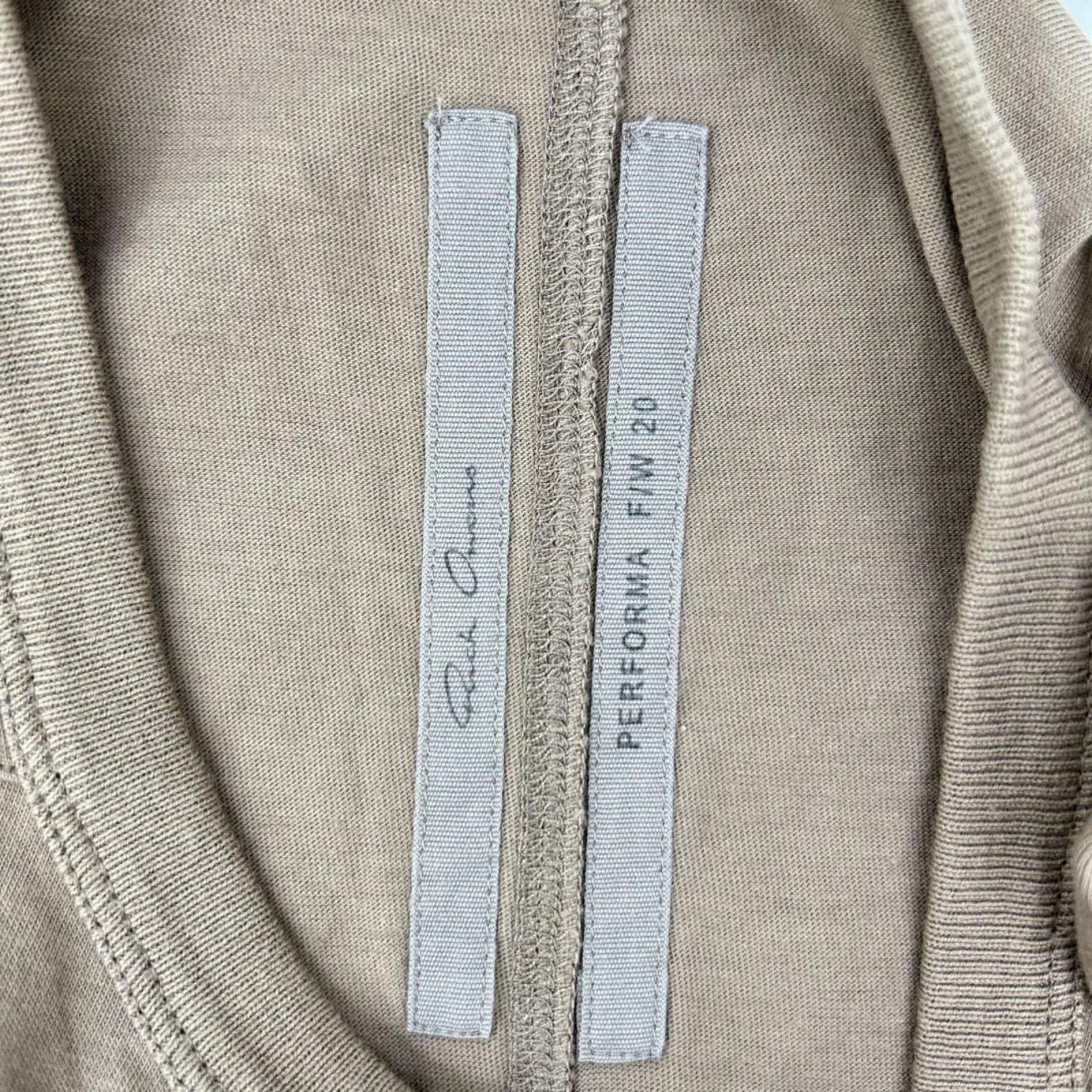 Rick Owens リックオウエンス RU20F3264-JA TECUATL LEVEL TEE レベルTシャツ トップス