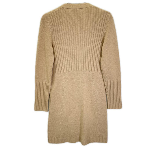 Loro Piana ロロピアーナ ベージュ ミドルゲージ カシミヤ ロングニットカーディガン トップス