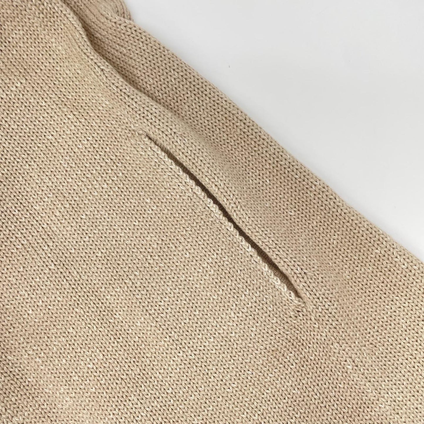 S MaxMara エスマックスマーラ コットン×カシミヤ×シルク ロングニットコーディガン トップス