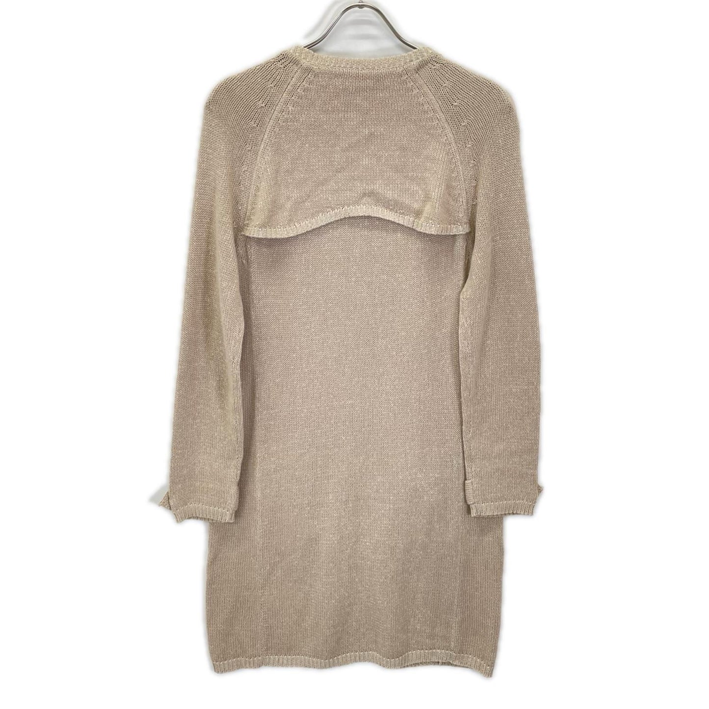 S MaxMara エスマックスマーラ コットン×カシミヤ×シルク ロングニットコーディガン トップス