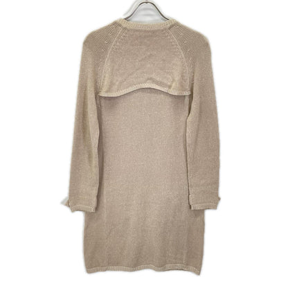 S MaxMara エスマックスマーラ コットン×カシミヤ×シルク ロングニットコーディガン トップス