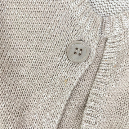 S MaxMara エスマックスマーラ コットン×カシミヤ×シルク ロングニットコーディガン トップス