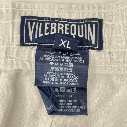VILEBREQUIN ヴィルブレクイン ホワイト リネン カーゴショーツ ボトムス