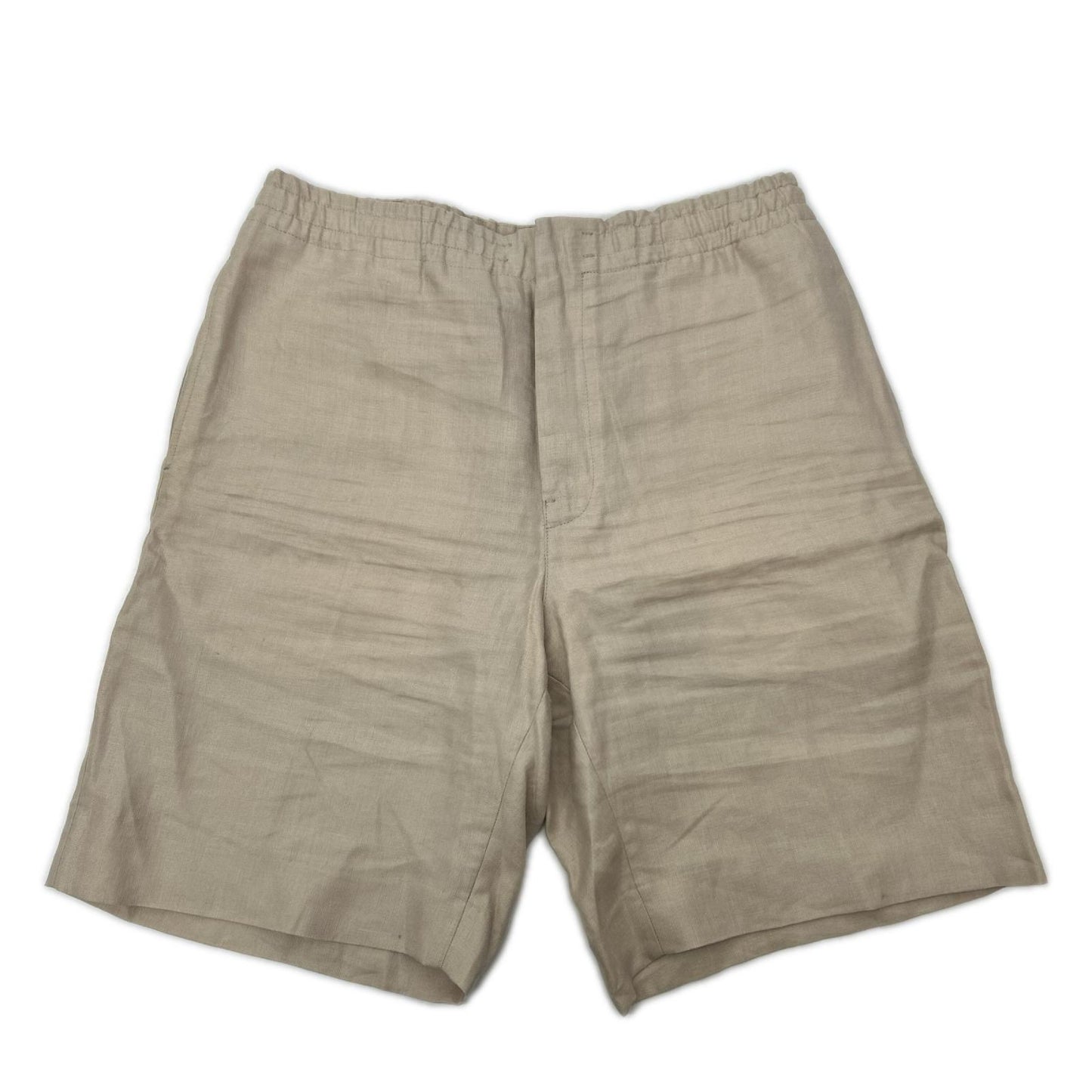 Zegna ゼニア UDI18A7 OASI LINO ベージュ リネンショーツ ボトムス