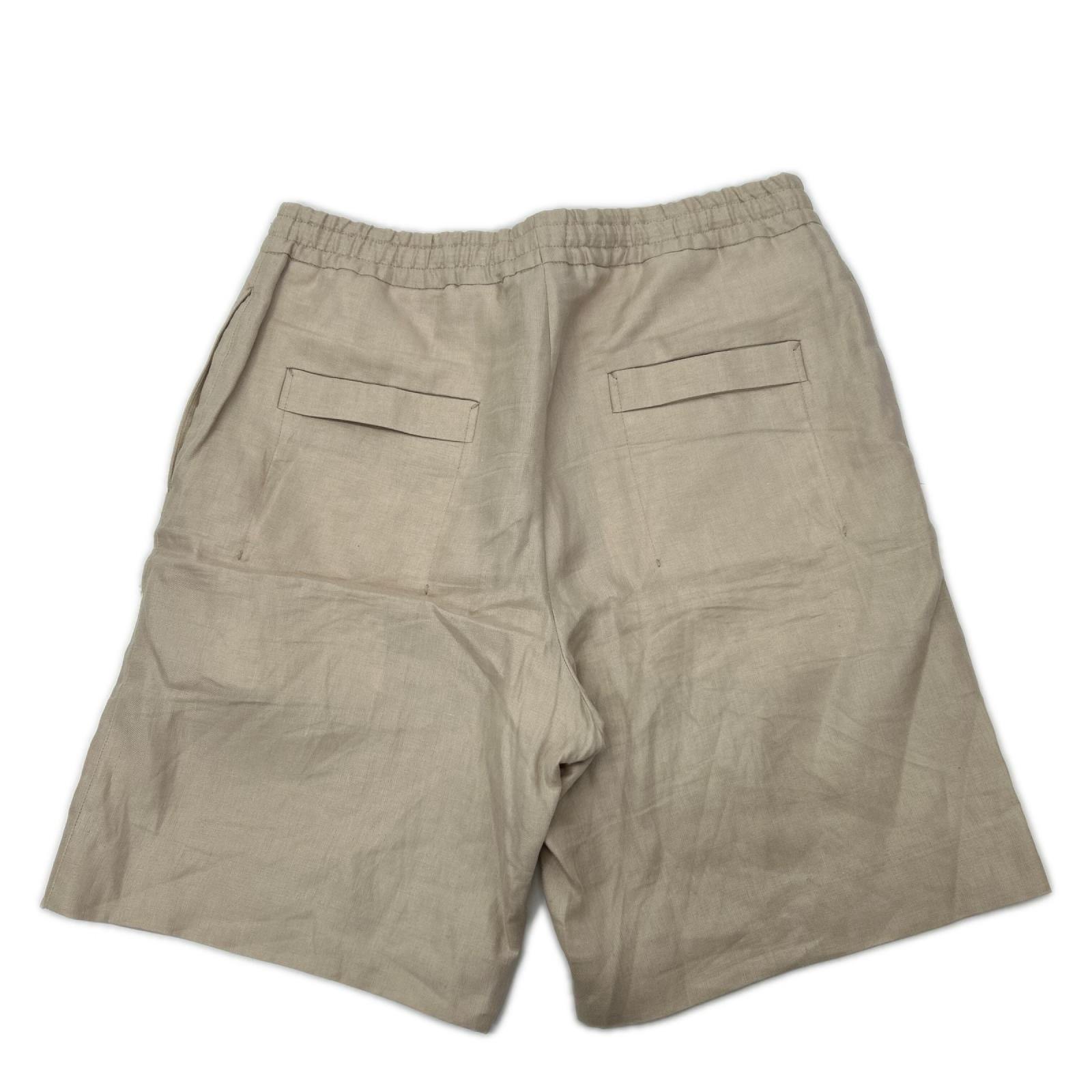 Zegna ゼニア UDI18A7 OASI LINO ベージュ リネンショーツ ボトムス