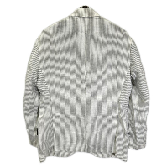 BRUNELLO CUCINELLI ブルネロクチネリ ストライプ リネン シングルジャケット ジャケット