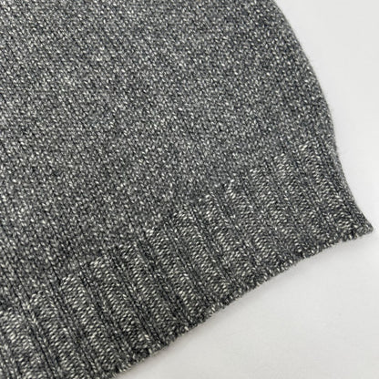 Ermenegildo Zegna エルメネジルドゼニア グレー ミドルゲージ カシミヤ ハイネックニット トップス
