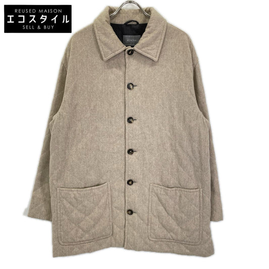 AGNONA アニオナ ベージュ キルティングデザイン カシミヤジャケット ジャケット