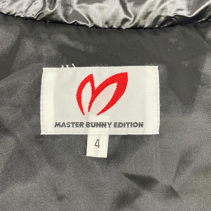 MASTER BUNNY EDITION マスターバニーエディション 758-3258023 ブラック ロゴデザイン パデット ベスト ベスト