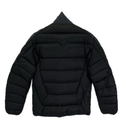 DIESEL ディーゼル デニム×ナイロン スタンドカラー ダウンジャケット ジャケット