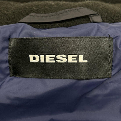 DIESEL ディーゼル デニム×ナイロン スタンドカラー ダウンジャケット ジャケット