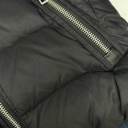 DIESEL ディーゼル デニム×ナイロン スタンドカラー ダウンジャケット ジャケット