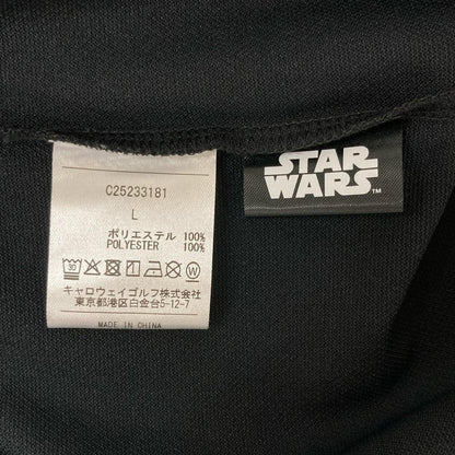 CALLAWAY キャロウェイ C25233181 ×スターウォーズ ブラック モックネックカットソー トップス