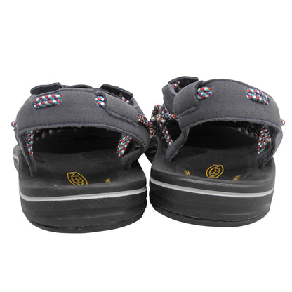 KEEN キーン 新品同様 別注 UNEEK FLAT KASANE サンダル シューズ メンズ ネイビー×マルチカラー 26cm 1023047 シューズ