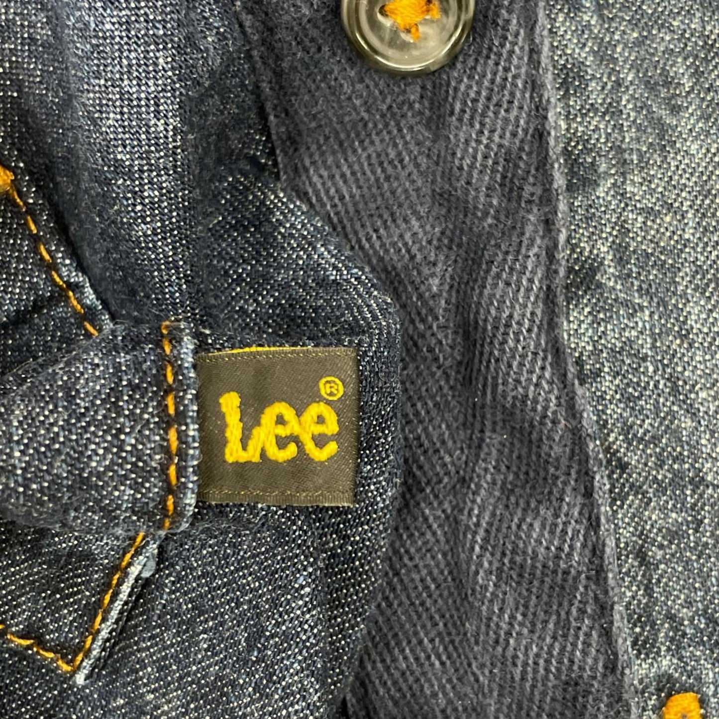 VivienneWestwood ANGLOMANIA ヴィヴィアンウエストウッドアングロマニア ×Lee オーブ スカル デニムシャツ ワンピース