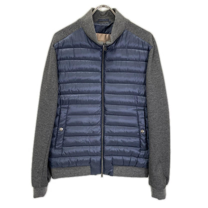 HERNO ヘルノ 【RESORT】PI025UR ネイビー×グレー 切替 ダウンジャケット ジャケット