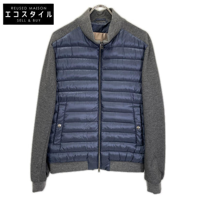 HERNO ヘルノ 【RESORT】PI025UR ネイビー×グレー 切替 ダウンジャケット ジャケット