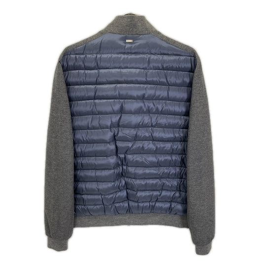 HERNO ヘルノ 【RESORT】PI025UR ネイビー×グレー 切替 ダウンジャケット ジャケット
