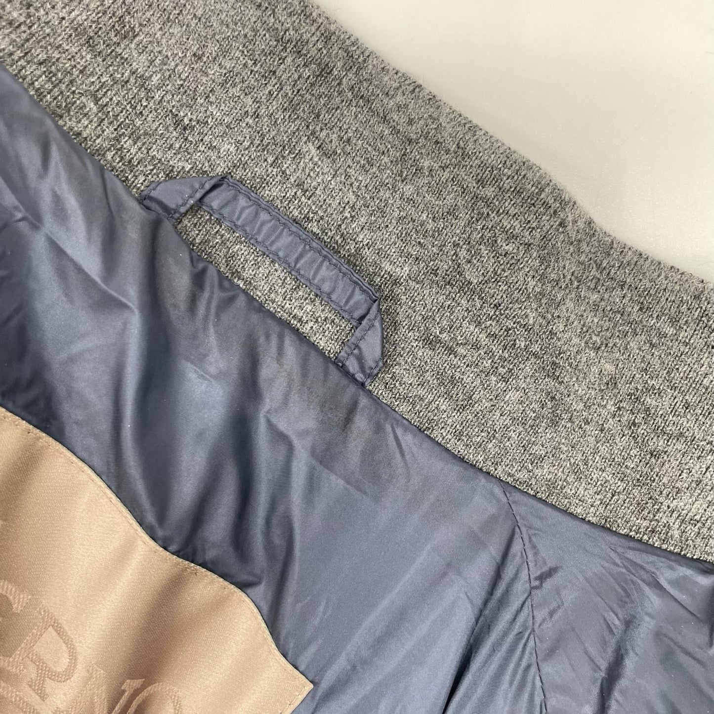 HERNO ヘルノ 【RESORT】PI025UR ネイビー×グレー 切替 ダウンジャケット ジャケット