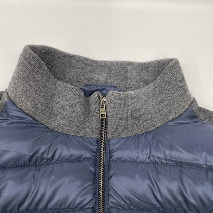 HERNO ヘルノ 【RESORT】PI025UR ネイビー×グレー 切替 ダウンジャケット ジャケット