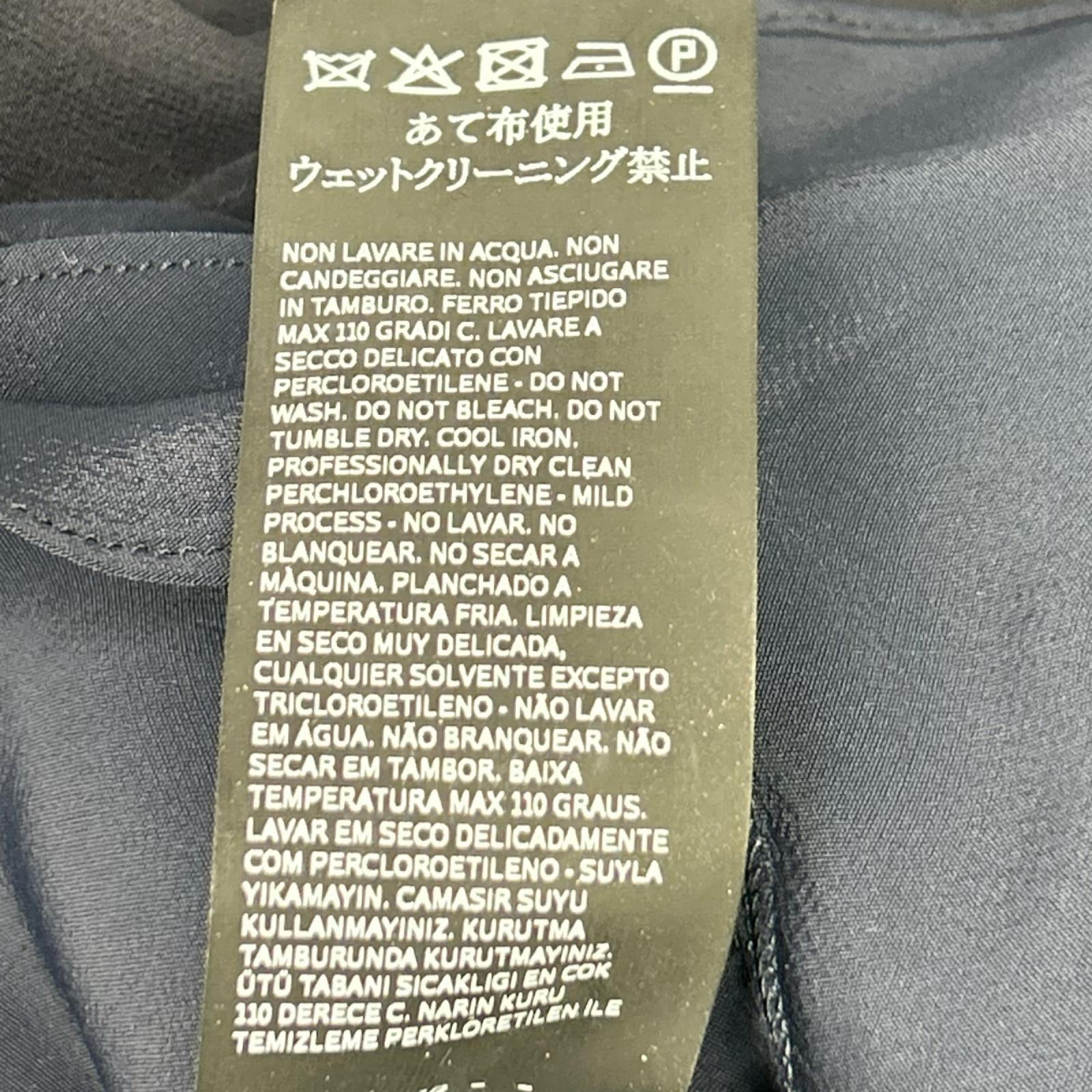 Max Mara マックスマーラ 822123876 ネイビー カシュクール シアースリーブ シルクワンピース ワンピース