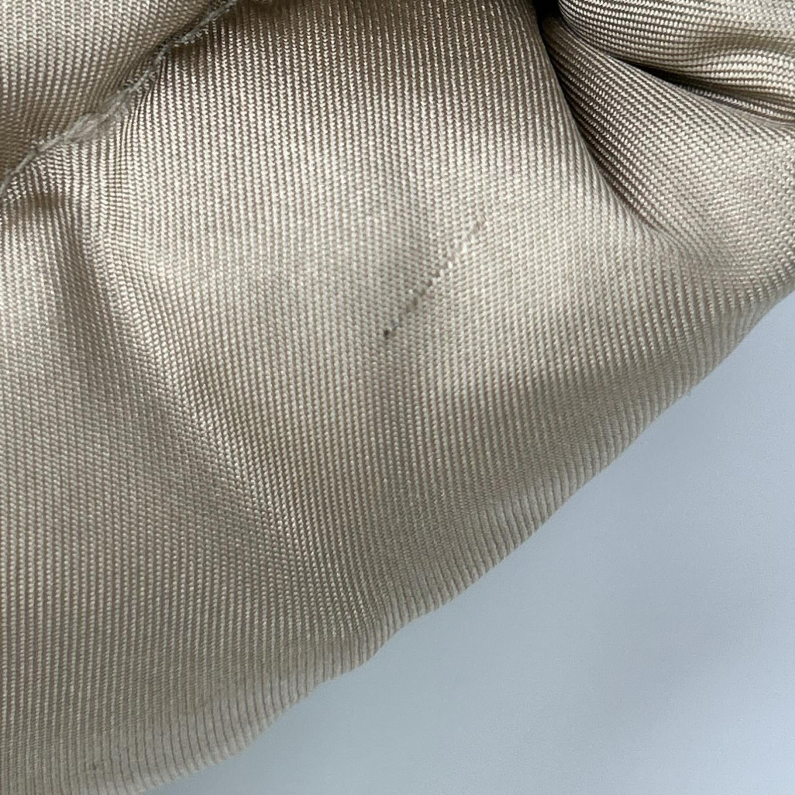 Max Mara マックスマーラ ベージュ ミンクファーカラー 中綿 シルクコート コート