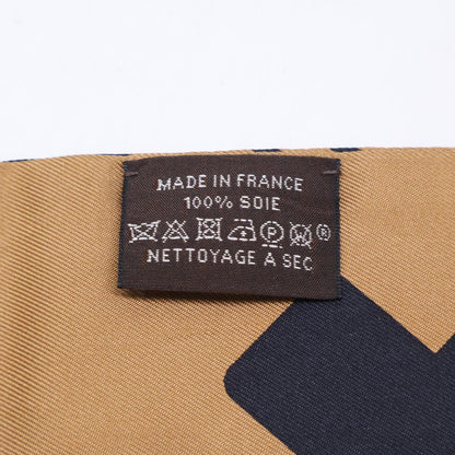 HERMES エルメス 【美品】クーペ・タトゥアージュ シルク ツイリー スカーフ