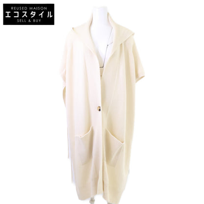 HERMES エルメス 【美品/国内正規】カシミヤ フーディ ニット ポンチョ ジャケット