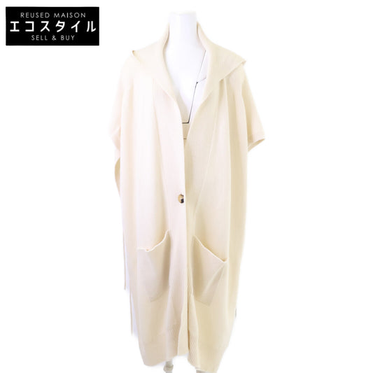 HERMES エルメス 【美品/国内正規】カシミヤ フーディ ニット ポンチョ ジャケット