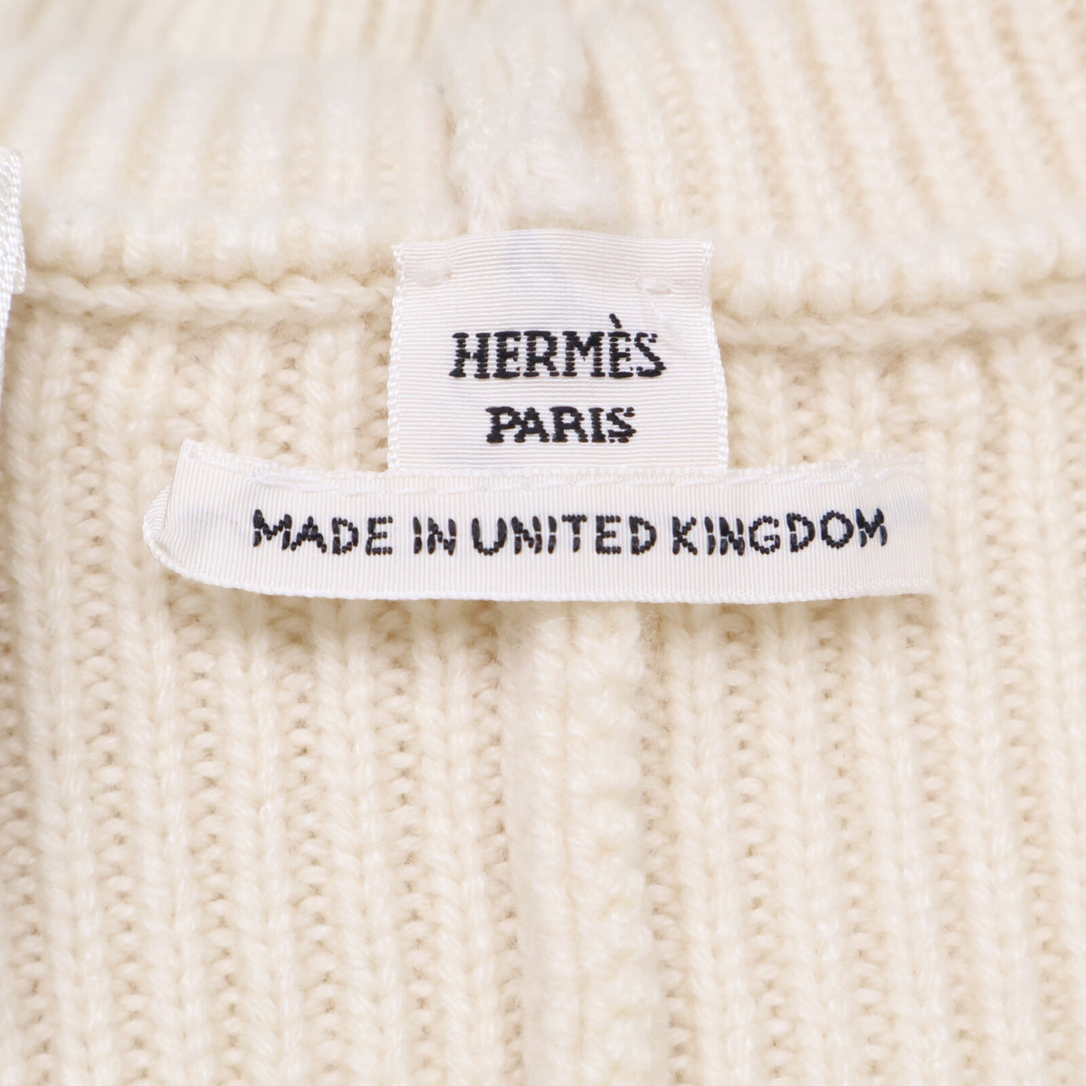 HERMES エルメス 【美品/国内正規】カシミヤ フーディ ニット ポンチョ ジャケット