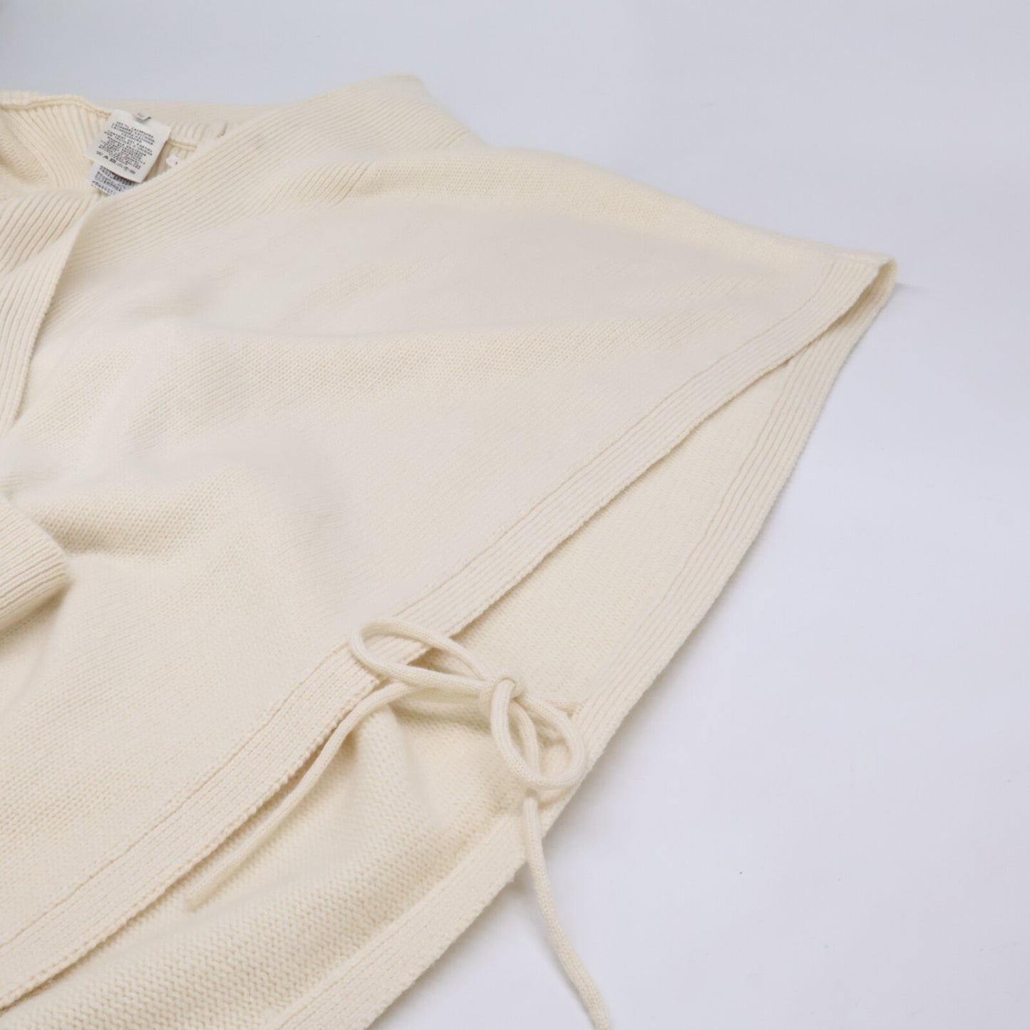 HERMES エルメス 【美品/国内正規】カシミヤ フーディ ニット ポンチョ ジャケット