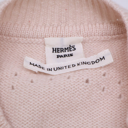 HERMES エルメス 【美品/国内正規】6E2721D12 カシミヤ Hリフト ニットカーディガン トップス