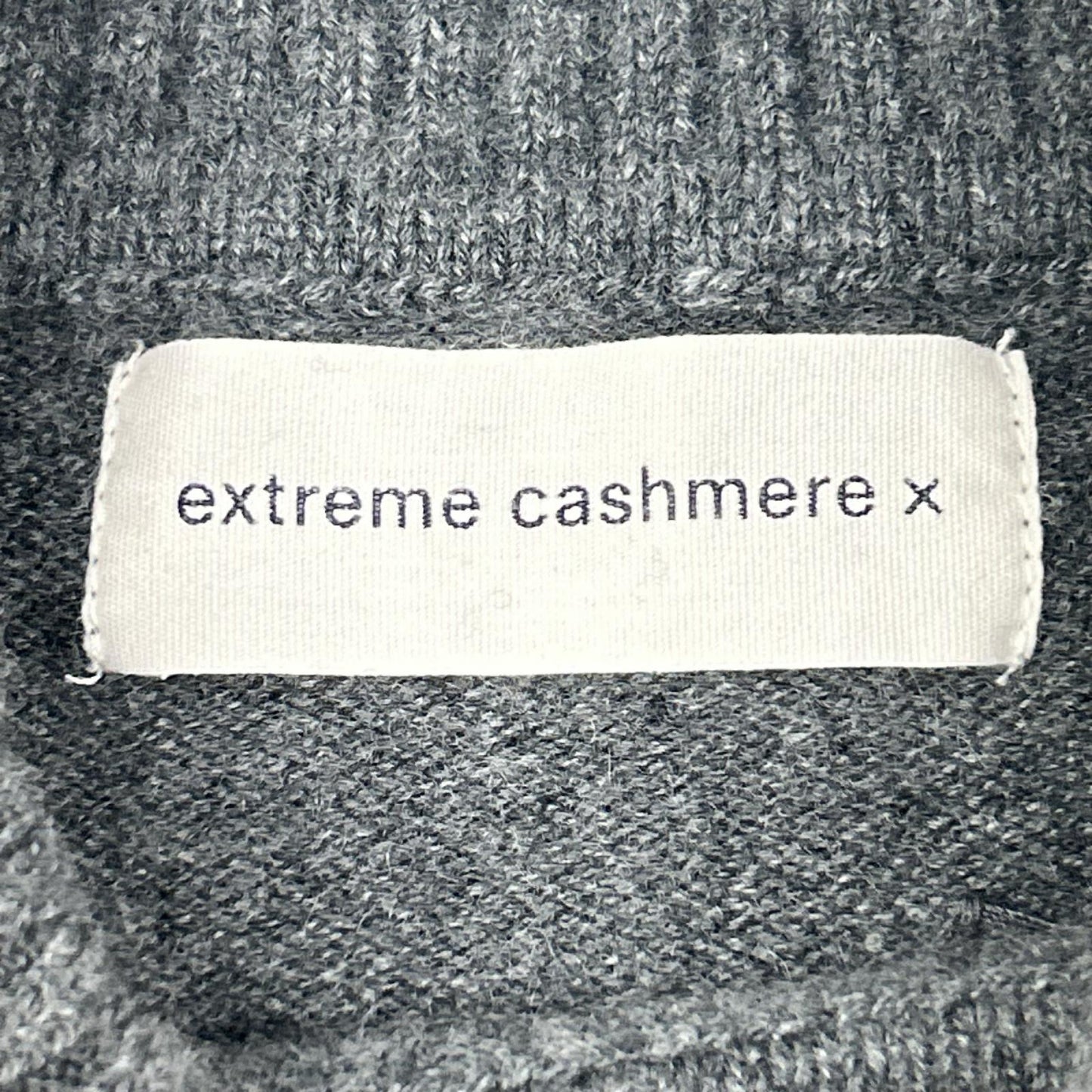 EXTREME CASHMERE エクストリームカシミヤ 4010800418 グレー カシミヤローレンニットトップ トップス
