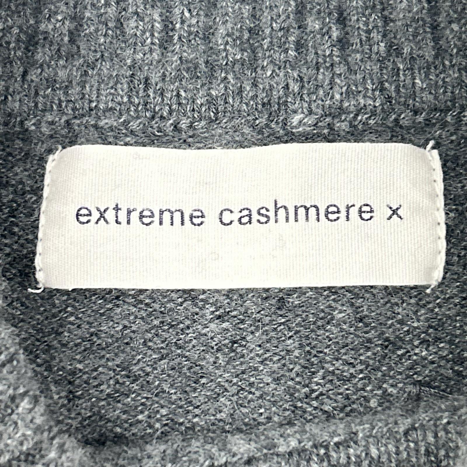 EXTREME CASHMERE エクストリームカシミヤ 4010800418 グレー カシミヤローレンニットトップ トップス
