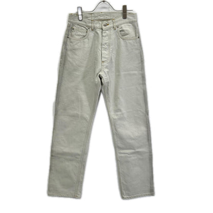 Maison margiela メゾンマルジェラ S50LA0216 ブリーチストレートセルビッチデニム ボトムス