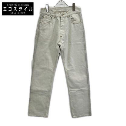 Maison margiela メゾンマルジェラ S50LA0216 ブリーチストレートセルビッチデニム ボトムス