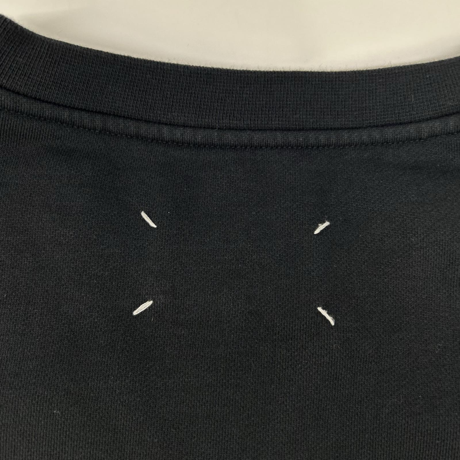 Maison margiela メゾンマルジェラ S50GU0181 ブラック プルオーバー クラシック スウェットシャツ トップス